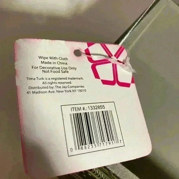 Trina Turk Acrylic Floral Jewelry Box - Picture 6 of 16